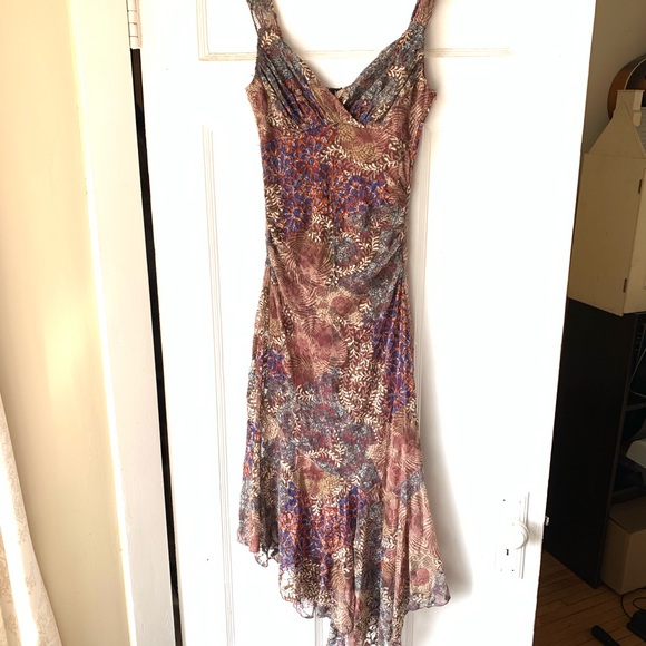 🌟ON SALE🌟 Asymmetric summer dress size xs - Picture 1 of 7